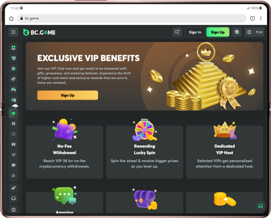 Why Join the BC Game VIP Program?