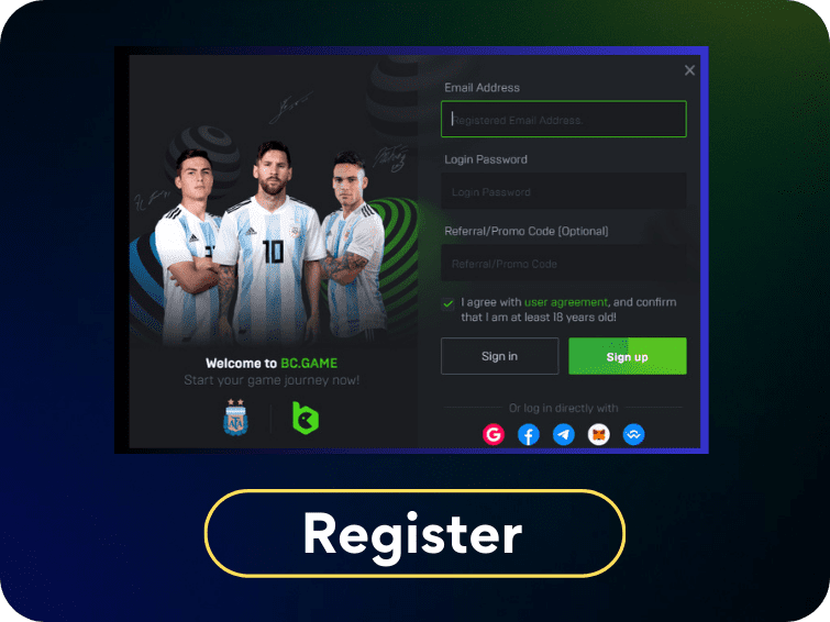 Registering Your Account